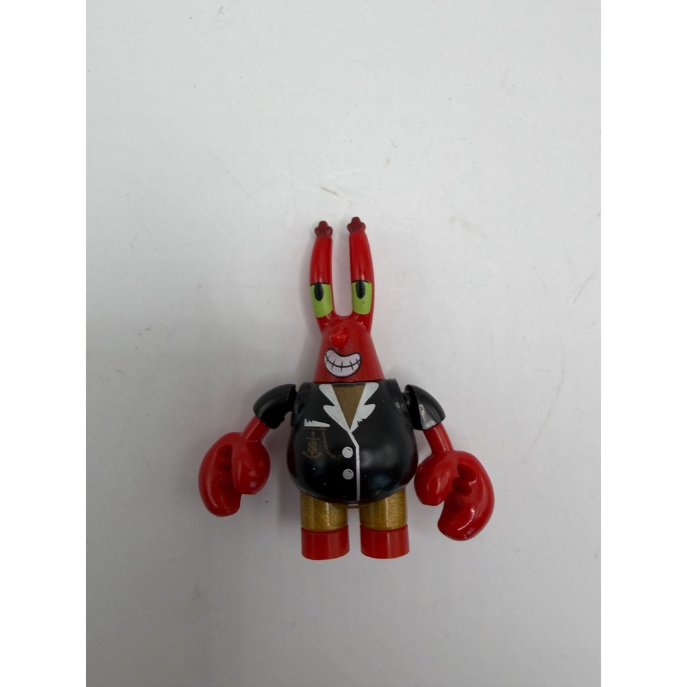 SpongeBob SquarePants Mr Krabs Figure Nickelodeon Mega Blocks Arm IS Broke